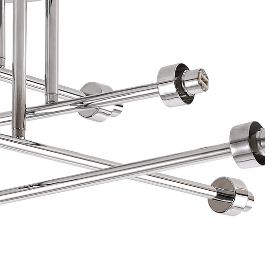 C-Lighting Capel Polished Chrome 8 Light G9 Universal Semi Flush Light, Suitable For A Vast Selection Of Glass Shades - 59874