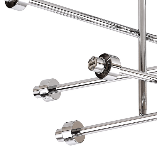 C-Lighting Capel Polished Chrome 8 Light G9 Universal Semi Flush Light, Suitable For A Vast Selection Of Glass Shades - 59874