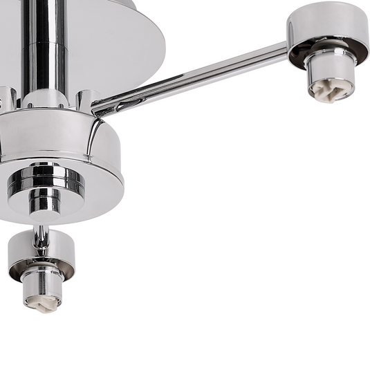 C-Lighting Capel Polished Chrome 3 Light G9 Universal Semi Flush Light, Suitable For A Vast Selection Of Glass Shades - 59876