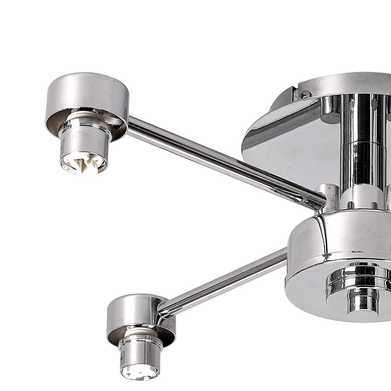 Load image into Gallery viewer, C-Lighting Capel Polished Chrome 4 Light G9 Universal Semi Flush Light, Suitable For A Vast Selection Of Glass Shades - 59877
