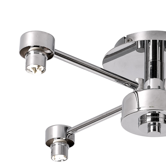 C-Lighting Capel Polished Chrome 4 Light G9 Universal Semi Flush Light, Suitable For A Vast Selection Of Glass Shades - 59877