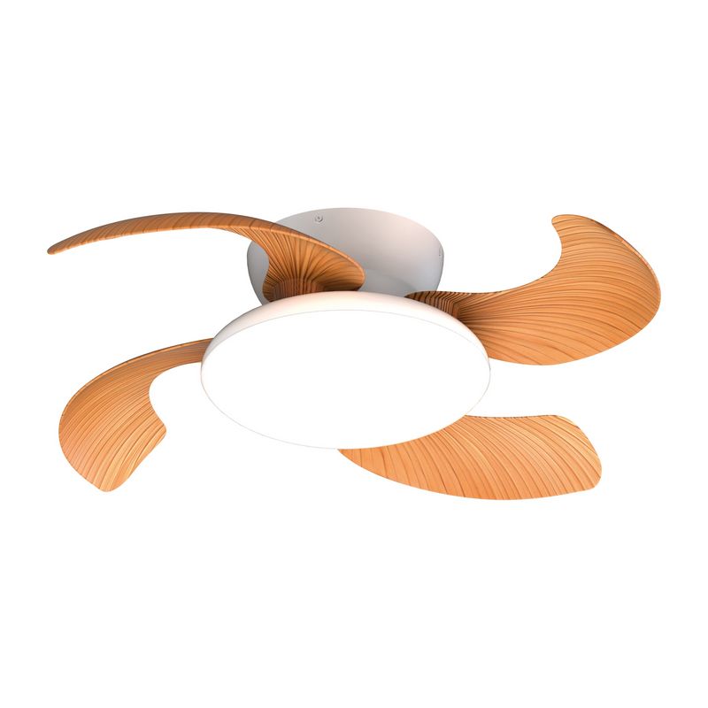 Load image into Gallery viewer, Mantra M8234 Aloha 45W LED Dimmable Ceiling Light With Built-In 30W DC Reversible Fan, Wood, 3500lm -
