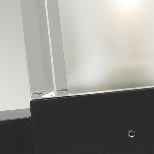 Elstead Lighting ARENDAL-WALL-BLK Arendal 1 Light Wall Light, Black -