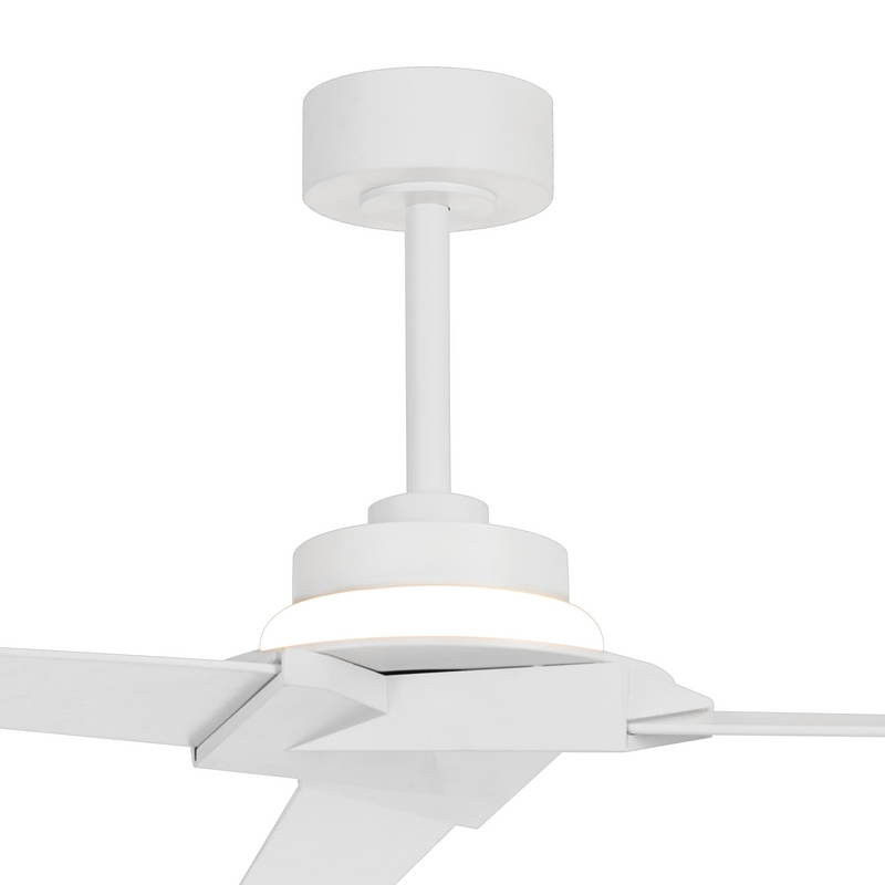 Load image into Gallery viewer, Mantra M8724 Brisa 20W LED Dimmable Ceiling Light With Built-In 40W DC Reversible Fan, 2700-5000K Remote Control, White, 1400lm, IP44 -
