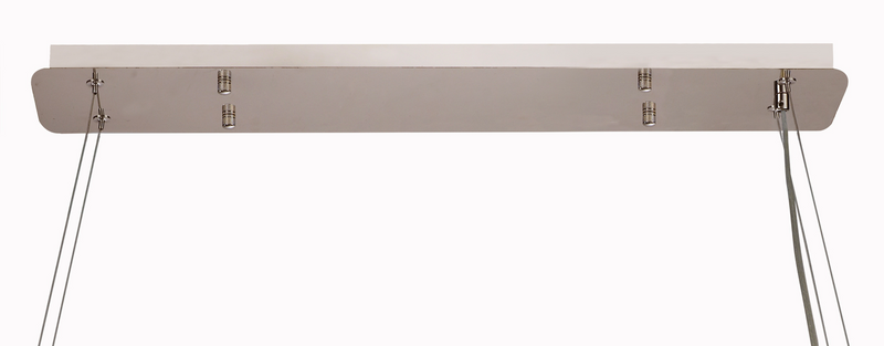 Load image into Gallery viewer, Diyas IL32822 Coniston Linear Pendant, 14 Light E14, Polished Chrome/Crystal
