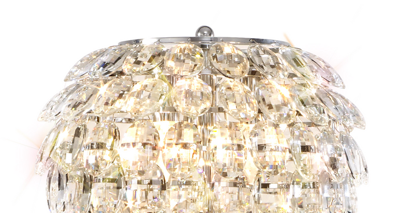 Load image into Gallery viewer, Diyas IL32835 Coniston Floor Lamp, 3 Light E14, Polished Chrome/Crystal
