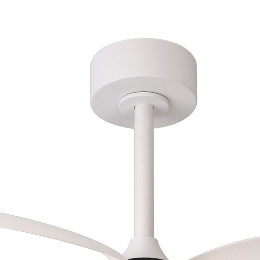 Mantra M8700 Infinity Fan 24W LED Dimmable Ceiling Light With Built-In 30W DC Reversible Fan, Remote Control 2700-5000K, 1800lm, White -