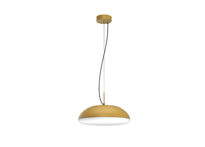 Mantra M8149 Kazz Pendant 38cm Round, 4 x E27 (Max 20W LED), Gold - 56659
