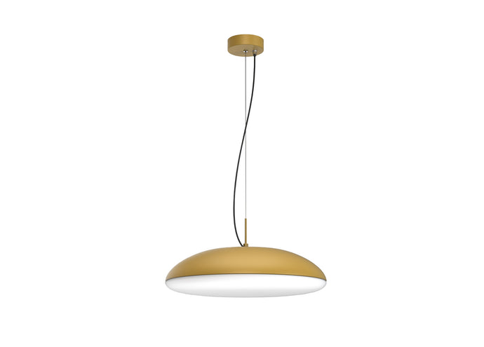 Mantra M8150 Kazz Pendant 50cm Round, 6 x E27 (Max 20W LED), Gold - 56660