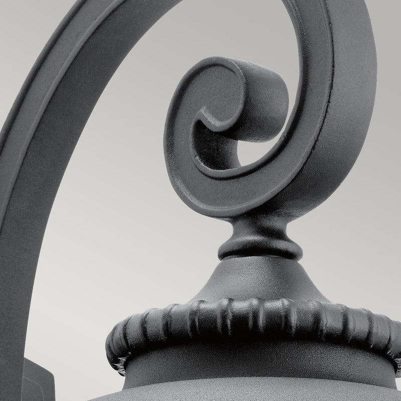 Load image into Gallery viewer, Kichler Lighting KL-ADMIRALS-COVE-L Admirals Cove 1 Light Large Wall Lantern, Textured Black -
