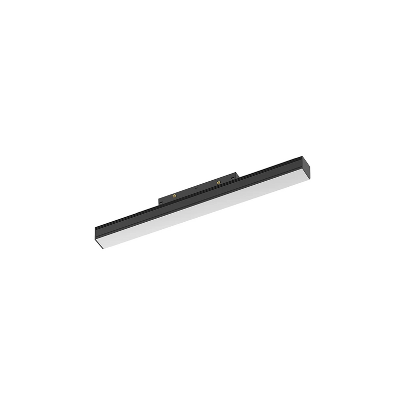 Load image into Gallery viewer, Mantra M8319 Magneto Linear Light Diffuser, 600mm,16W LED, 3000K, 1280lm. Black -
