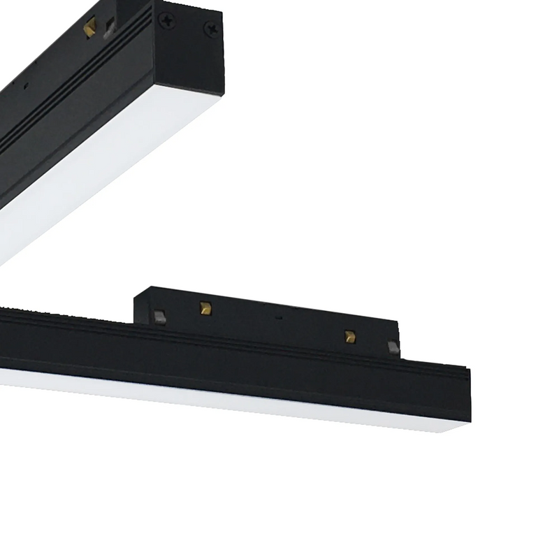 Load image into Gallery viewer, Mantra M8322 Magneto Corner Light Diffuser, 330x330mm, 16W LED, 3000K, 1280lm, Black -
