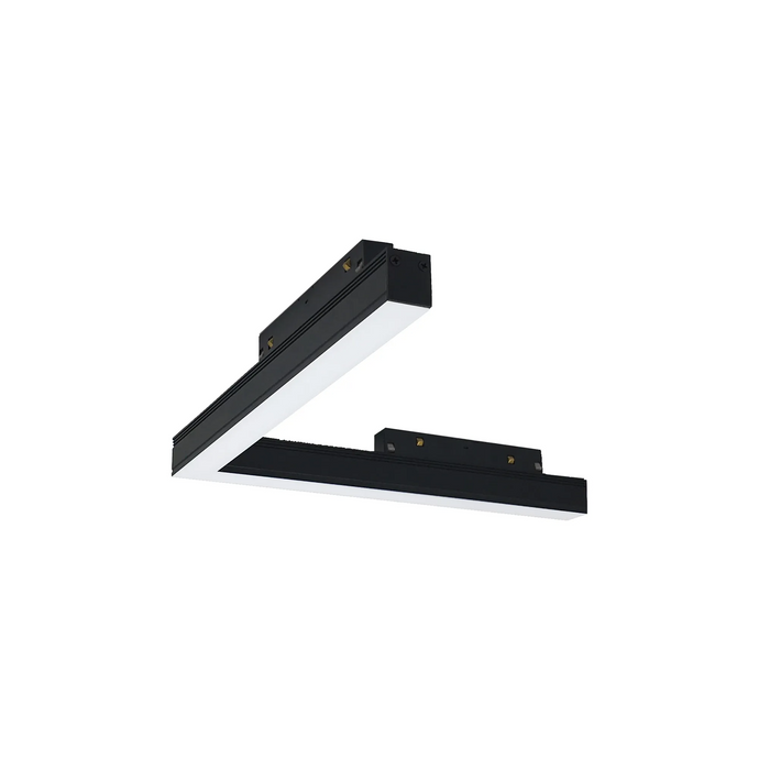 Mantra M8322 Magneto Corner Light Diffuser, 330x330mm, 16W LED, 3000K, 1280lm, Black -