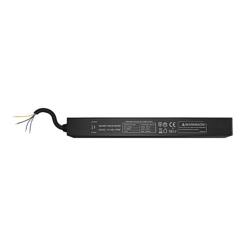 Load image into Gallery viewer, Mantra M8331 Magneto In-Track Driver 48V 200W, Black For All Types Of Track, Non-Dimmable -
