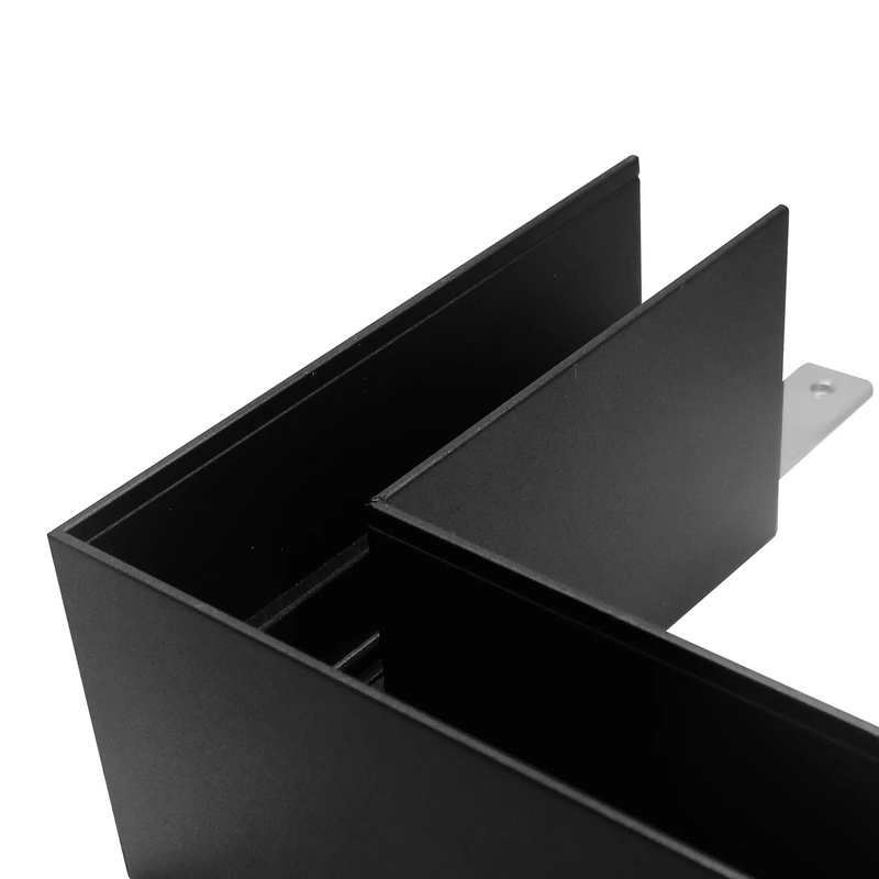 Load image into Gallery viewer, Mantra M8374 Magneto Deep 3 Connector Surface L-Joint 90º, Black -

