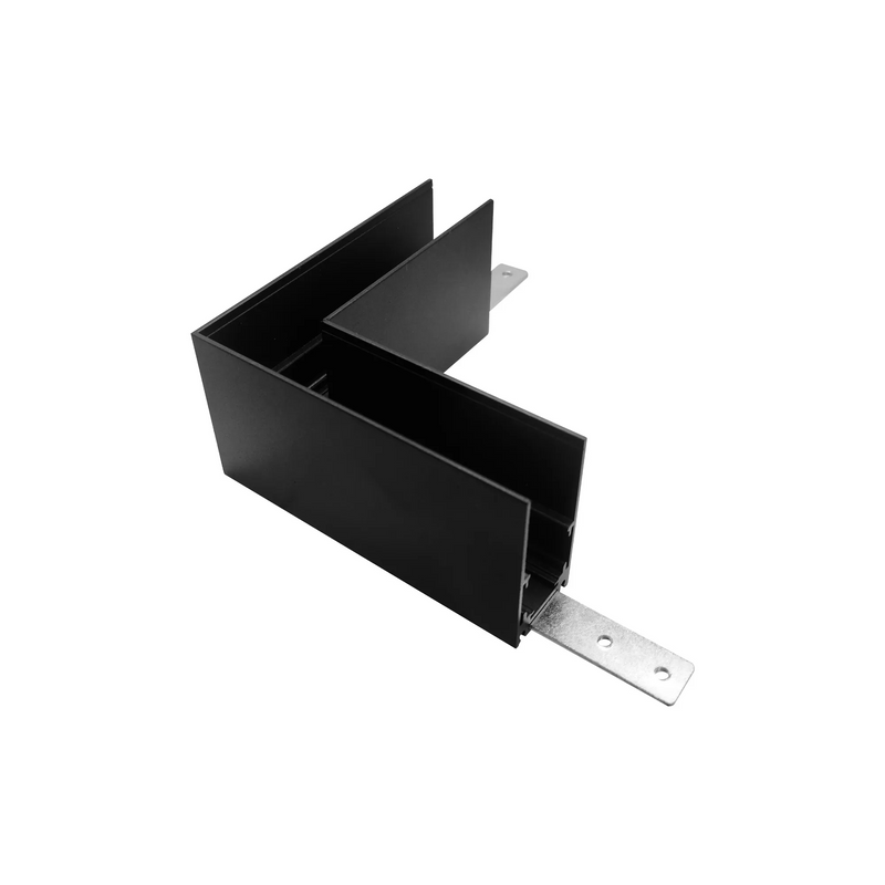 Load image into Gallery viewer, Mantra M8374 Magneto Deep 3 Connector Surface L-Joint 90º, Black -
