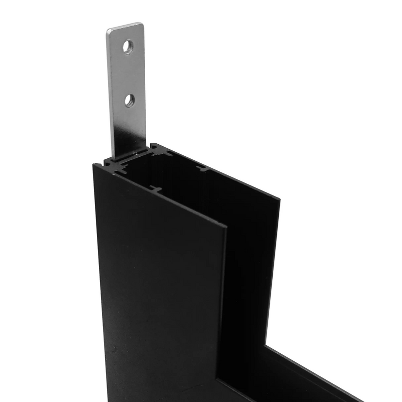 Load image into Gallery viewer, Mantra M8375 Magneto Deep 3 Connector Surface L-Joint Wall To Wall In, Black -
