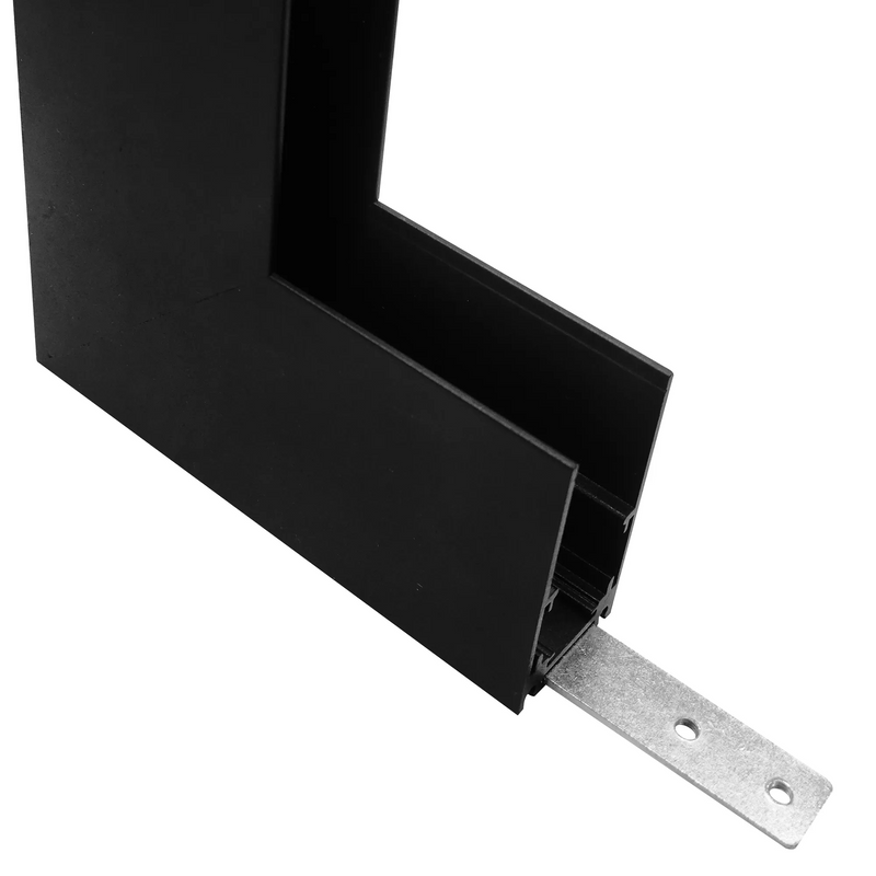 Load image into Gallery viewer, Mantra M8375 Magneto Deep 3 Connector Surface L-Joint Wall To Wall In, Black -
