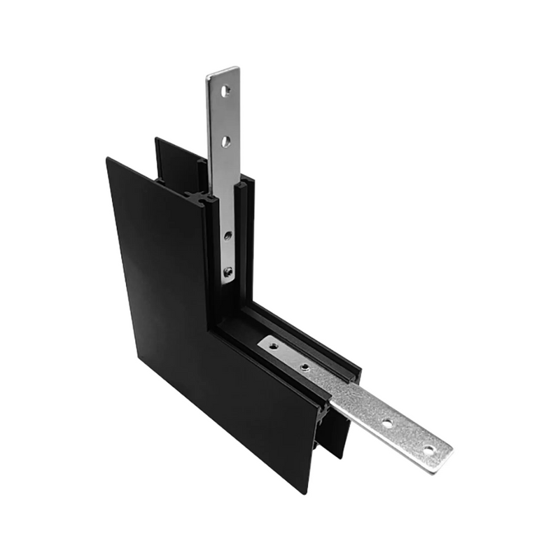 Load image into Gallery viewer, Mantra M8376 Magneto Deep 3 Connector Surface L-Joint Wall To Wall Out, Black -
