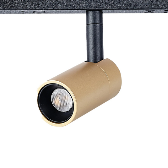 Mantra M8381 Magneto Spotlight, 5W LED, 3000K, 400lm, Gold/Black -