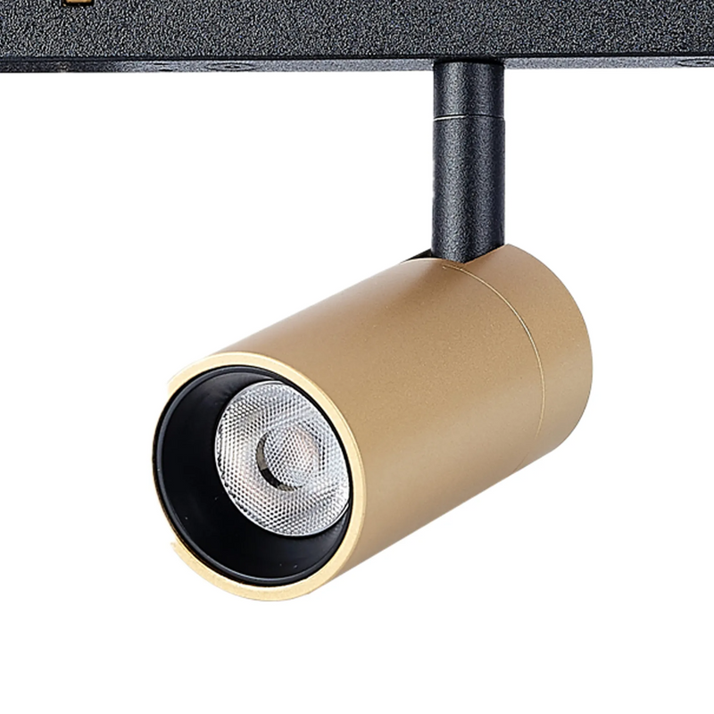 Load image into Gallery viewer, Mantra M8382 Magneto Spotlight, 7W LED, 3000K, 560lm, Gold/Black, -
