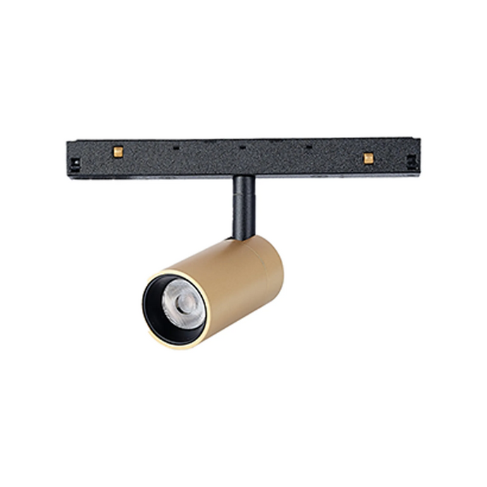 Mantra M8382 Magneto Spotlight, 7W LED, 3000K, 560lm, Gold/Black, -