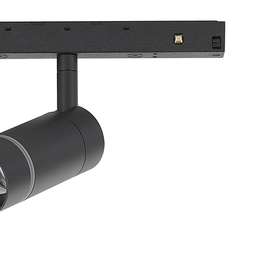 Mantra M9068 Magneto Spotlight, 7W LED, 3000K, 560lm, Black -