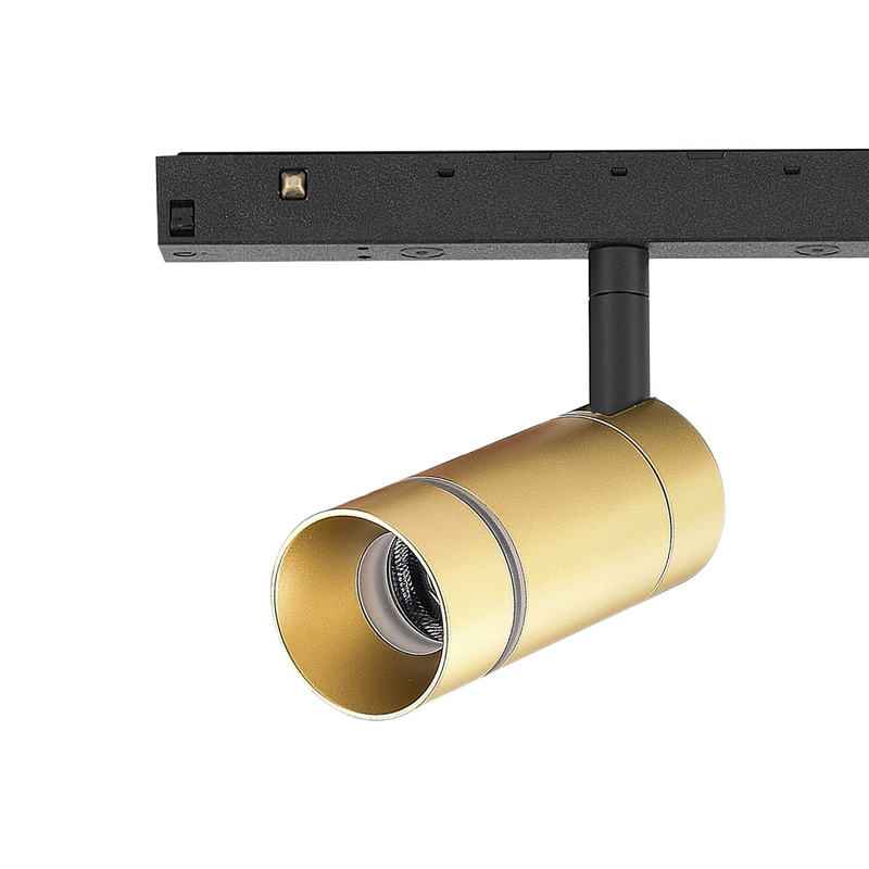 Load image into Gallery viewer, Mantra M9070 Magneto Spotlight, 7W LED, 3000K, 560lm, Gold -

