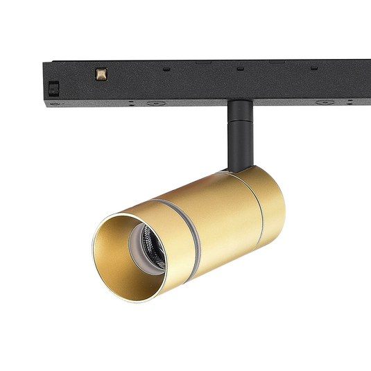 Mantra M9070 Magneto Spotlight, 7W LED, 3000K, 560lm, Gold -