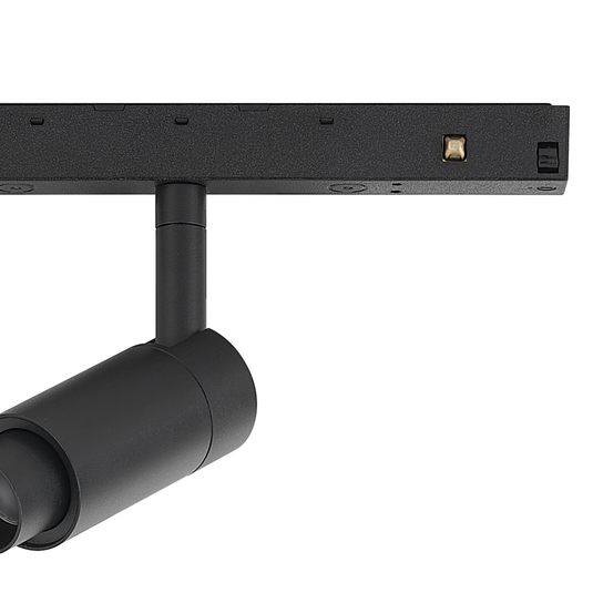 Mantra M9123 Magneto Track Spotlight Zoom, 7W LED, 3000K, 560lm, Black -