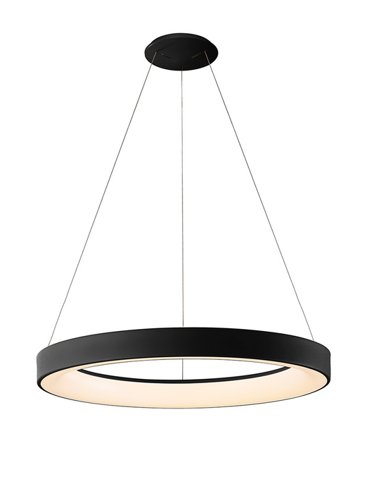 Mantra M8571 Niseko II Ring Pendant 65cm 50W LED, 2700K-5000K Tuneable, 3760lm, Remote Control & APP, Black -