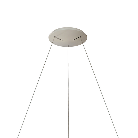 Mantra M8575 Niseko II Ring Pendant 65cm 50W LED, 2700K-5000K Tuneable, 3760lm, Remote Control & APP, Wood -