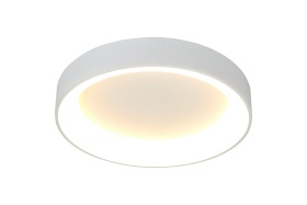 Mantra M8578 Niseko II Ring Ceiling 50cm 40W LED, 2700K-5000K Tuneable, 2950lm, Remote Control & APP, White, 3yrs Warranty - 60734