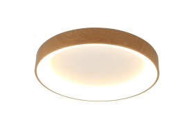 Mantra M8587 Niseko II Ring Ceiling 50cm 40W LED, 2700K-5000K Tuneable, 2950lm, Remote Control & APP, Gold -
