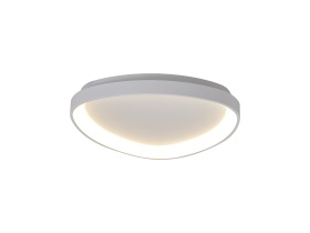 Mantra M8629 Niseko II Triangular Ceiling 42cm 38W LED, 2700K-5000K Tuneable, 2500lm, Remote Control, White, 3yrs Warranty - 60786