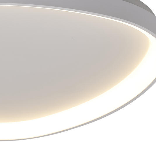 Mantra M8633 Niseko II Triangular Ceiling 61cm 50W LED, 2700K-5000K Tuneable, 3000lm, Remote Control, White, 3yrs Warranty - 60795