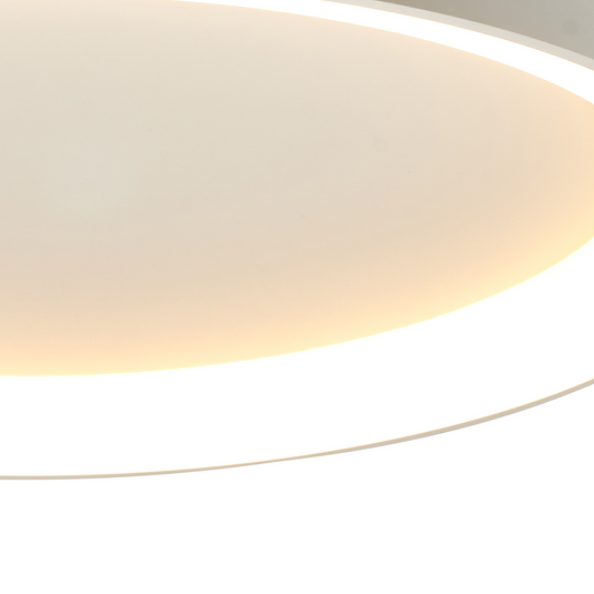 Mantra M8637 Niseko II Ring Ceiling 90cm 78W LED, 2700K-5000K Tuneable, 6200lm, Remote Control, White, 3yrs Warranty - 60814