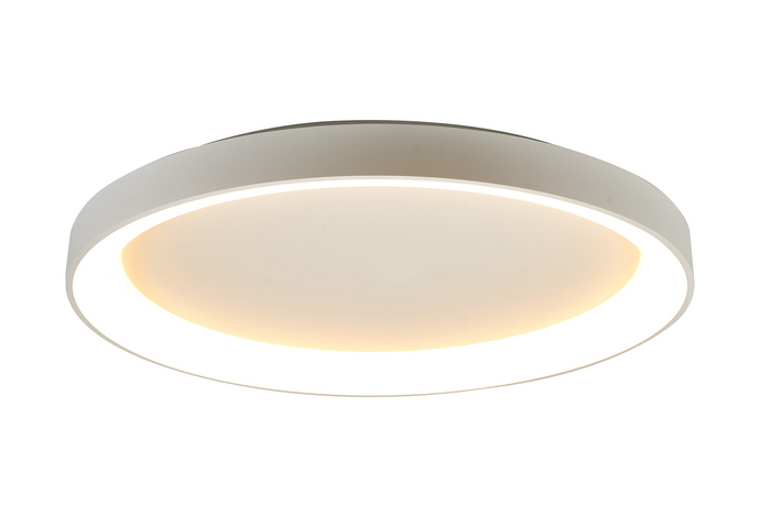 Mantra M8637 Niseko II Ring Ceiling 90cm 78W LED, 2700K-5000K Tuneable, 6200lm, Remote Control, White, 3yrs Warranty - 60814