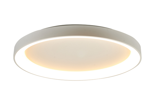 Mantra M8637 Niseko II Ring Ceiling 90cm 78W LED, 2700K-5000K Tuneable, 6200lm, Remote Control, White, 3yrs Warranty - 60814