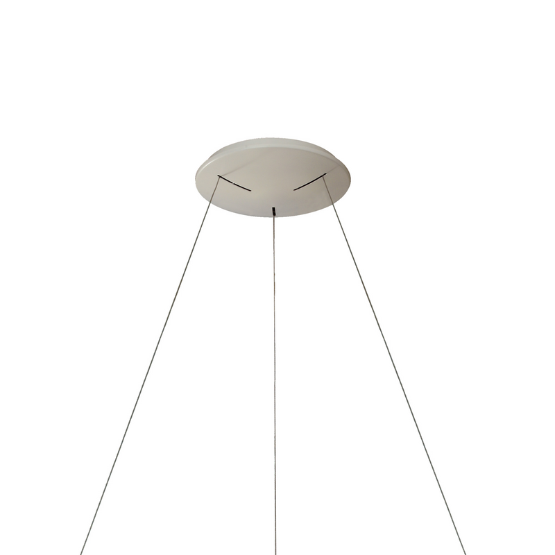 Load image into Gallery viewer, Mantra M8645 Niseko II Ring Pendant 90cm 66W LED, 2700K-5000K Tuneable, 5440lm, Remote Control, White, 3yrs Warranty 60811
