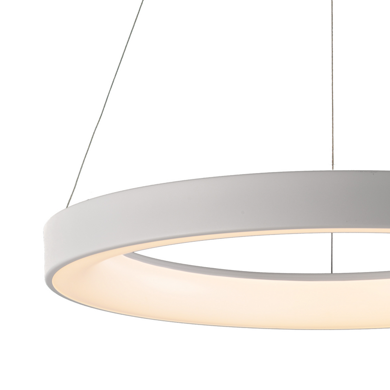 Load image into Gallery viewer, Mantra M8645 Niseko II Ring Pendant 90cm 66W LED, 2700K-5000K Tuneable, 5440lm, Remote Control, White, 3yrs Warranty 60811
