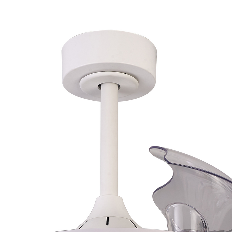 Load image into Gallery viewer, Mantra M8729 North 40W LED Dimmable White/RGB Ceiling Light With Built-In 28W DC Reversible Fan, Remote Control 3000-6500K, 2500lm, White -
