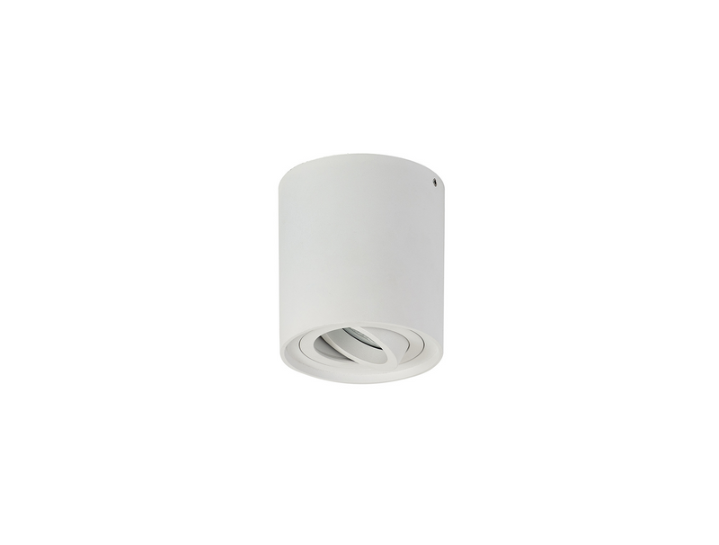Load image into Gallery viewer, Deco D0477 Rico Adjustable Cylinder Spotlight, 1 Light GU10, Sand White - 48250
