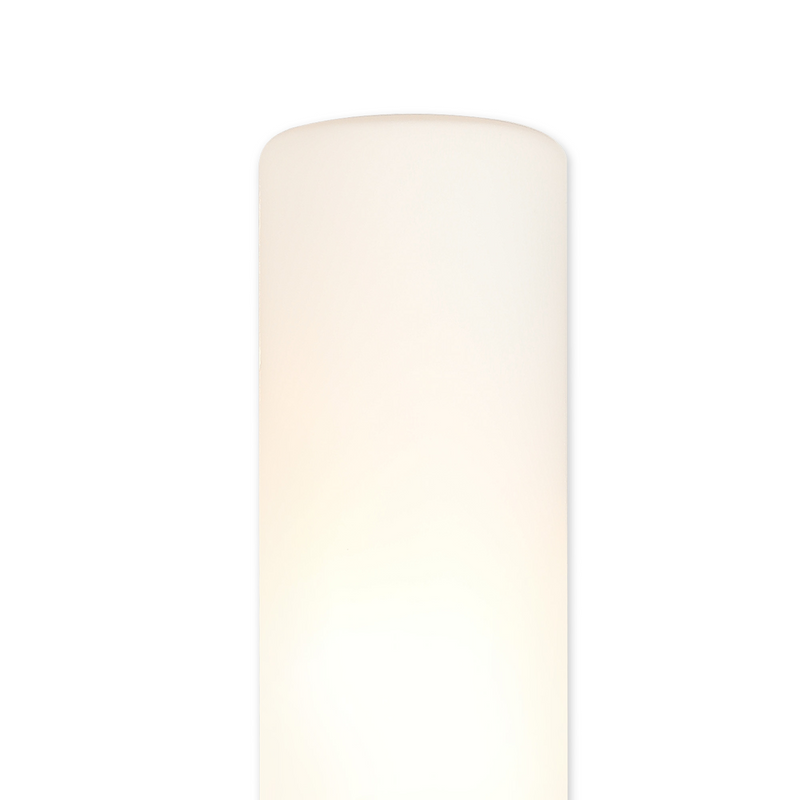 Load image into Gallery viewer, Deco D0642 Tasso IP44 1 Light E14 Wall Lamp, Satin Black With Opal Tubular Glass - 51276
