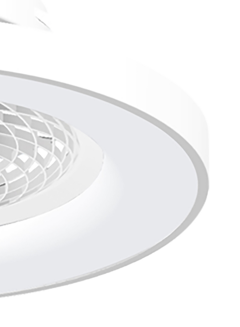 Load image into Gallery viewer, Mantra M7123 Tibet 70W LED Dimmable Ceiling Light With 35W DC Reversible Fan,Remote, APP &amp; Alexa/Google Voice, 3900lm, White -
