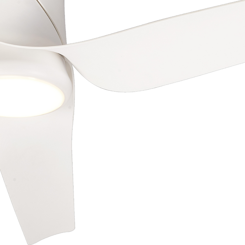 Load image into Gallery viewer, Mantra Ushuaia M8717 30W LED Dimmable Ceiling Light With Built-In 35W DC Fan, 2700-5000K Remote Control, 2400lm, White -
