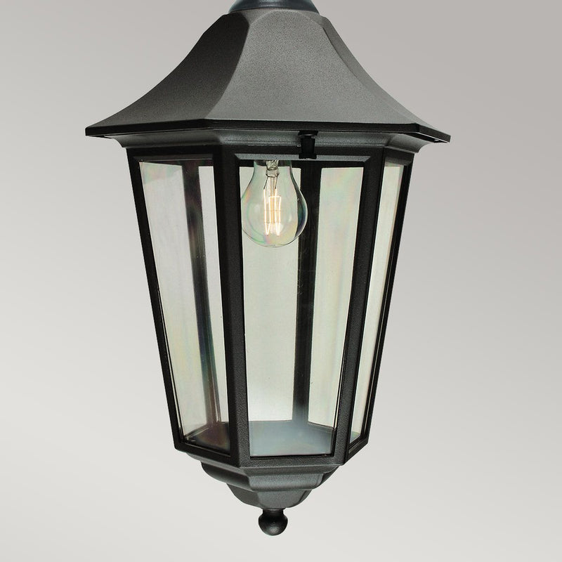 Load image into Gallery viewer, Elstead Lighting VG8-BLACK Valencia 1 Light Chain Lantern Black - 41985
