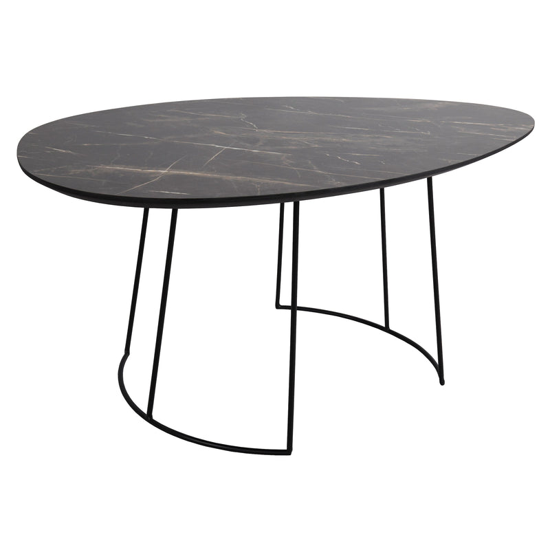 Load image into Gallery viewer, Dar Lighting 001AGO001 Agoston Coffee Table Dark Marble Effect - 37046

