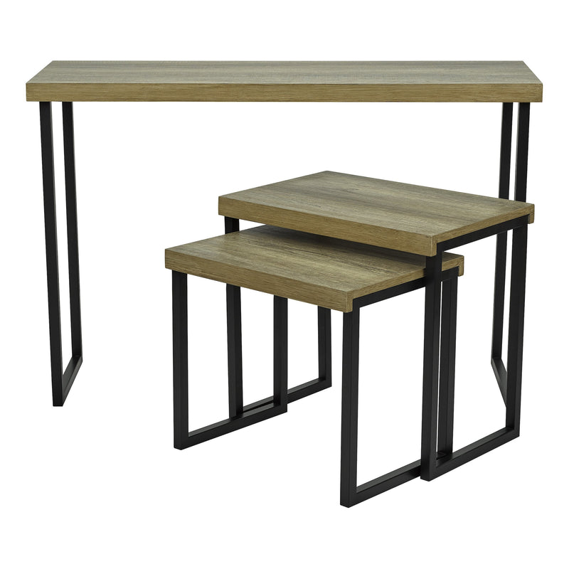 Load image into Gallery viewer, Dar Lighting 001AST002 Aston Console Table Oak Style Effect - 37048
