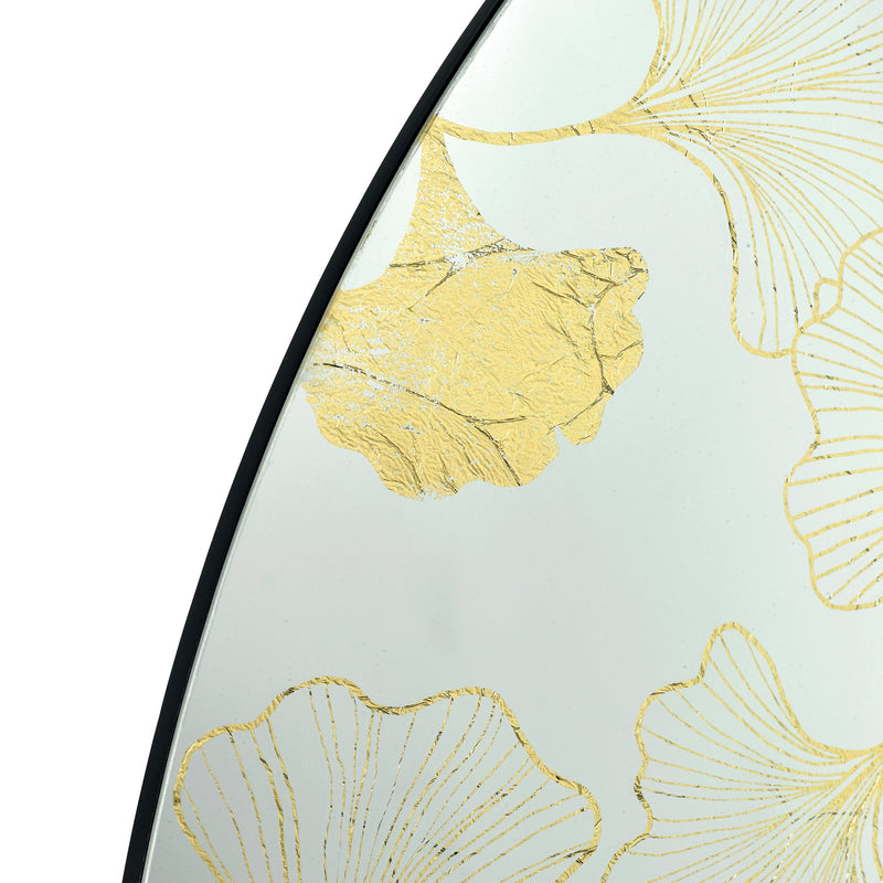 Load image into Gallery viewer, Dar Lighting 002ASO100 Asolo Mirror With Gold Print Detail - 37074
